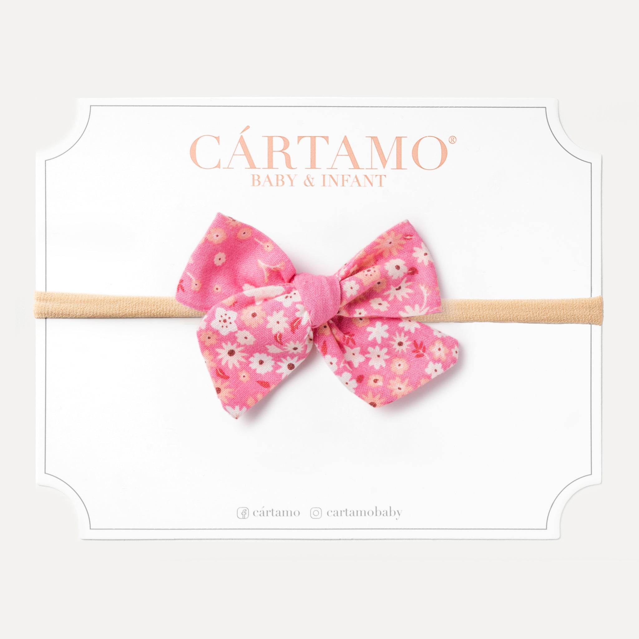 Moños estampados Primavera