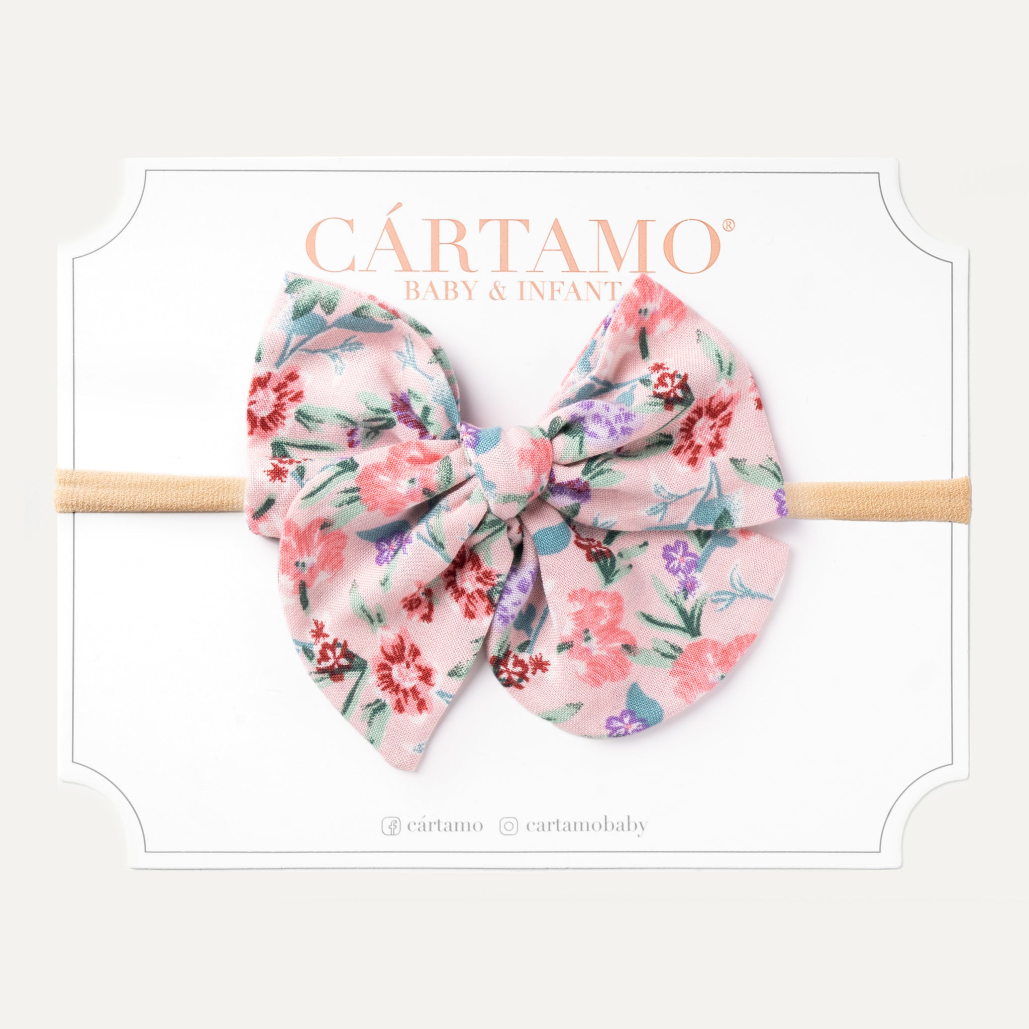 Moños estampados Primavera