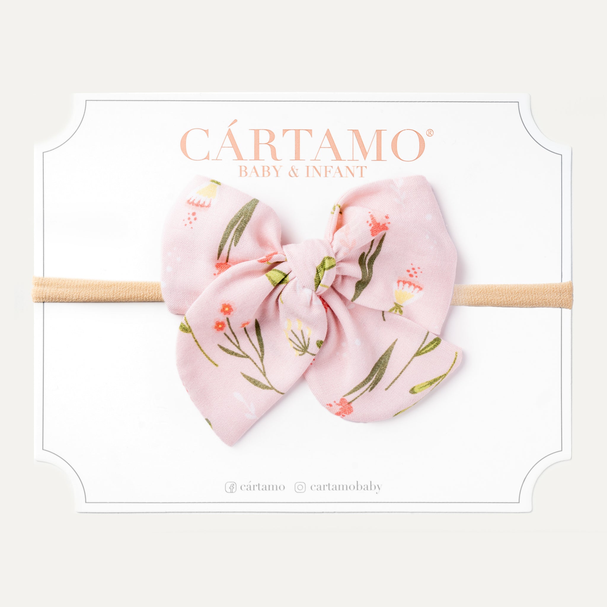 Moños estampados Primavera