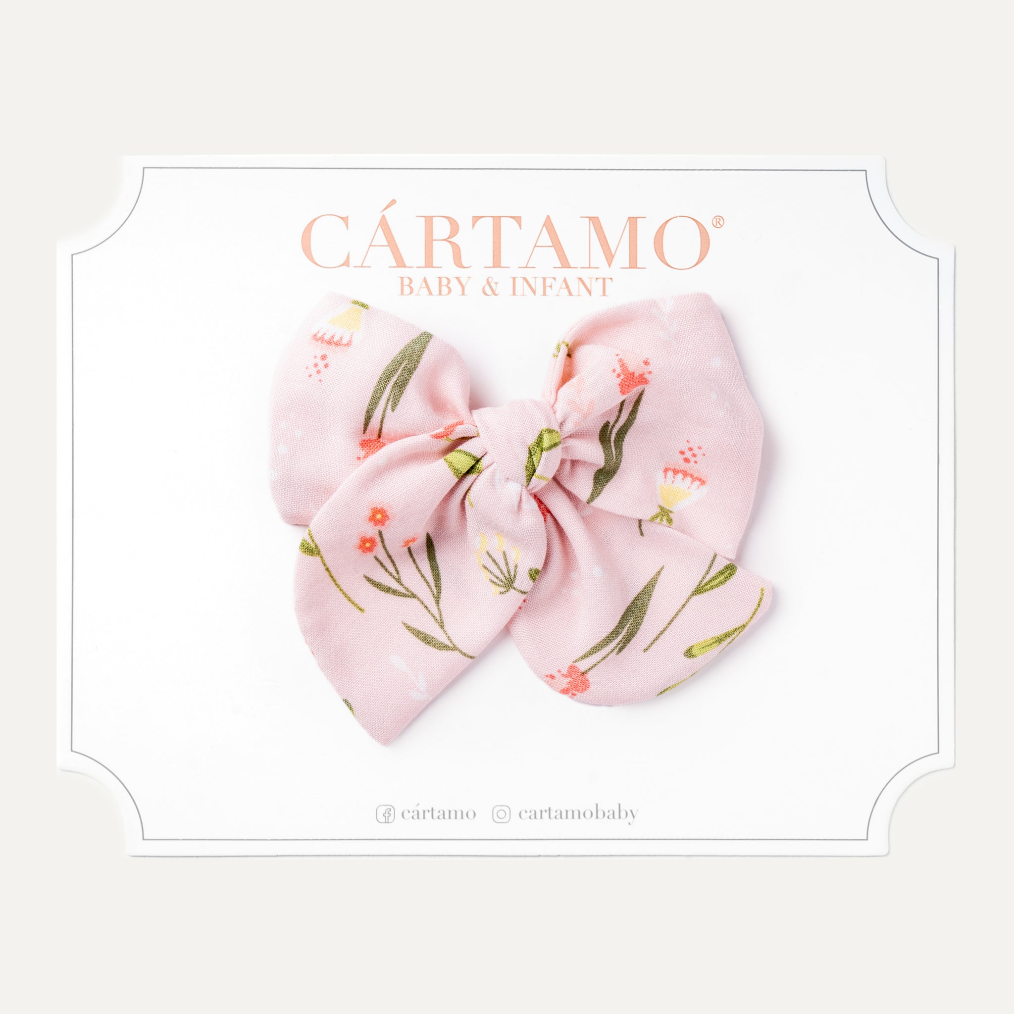 Moños estampados Primavera