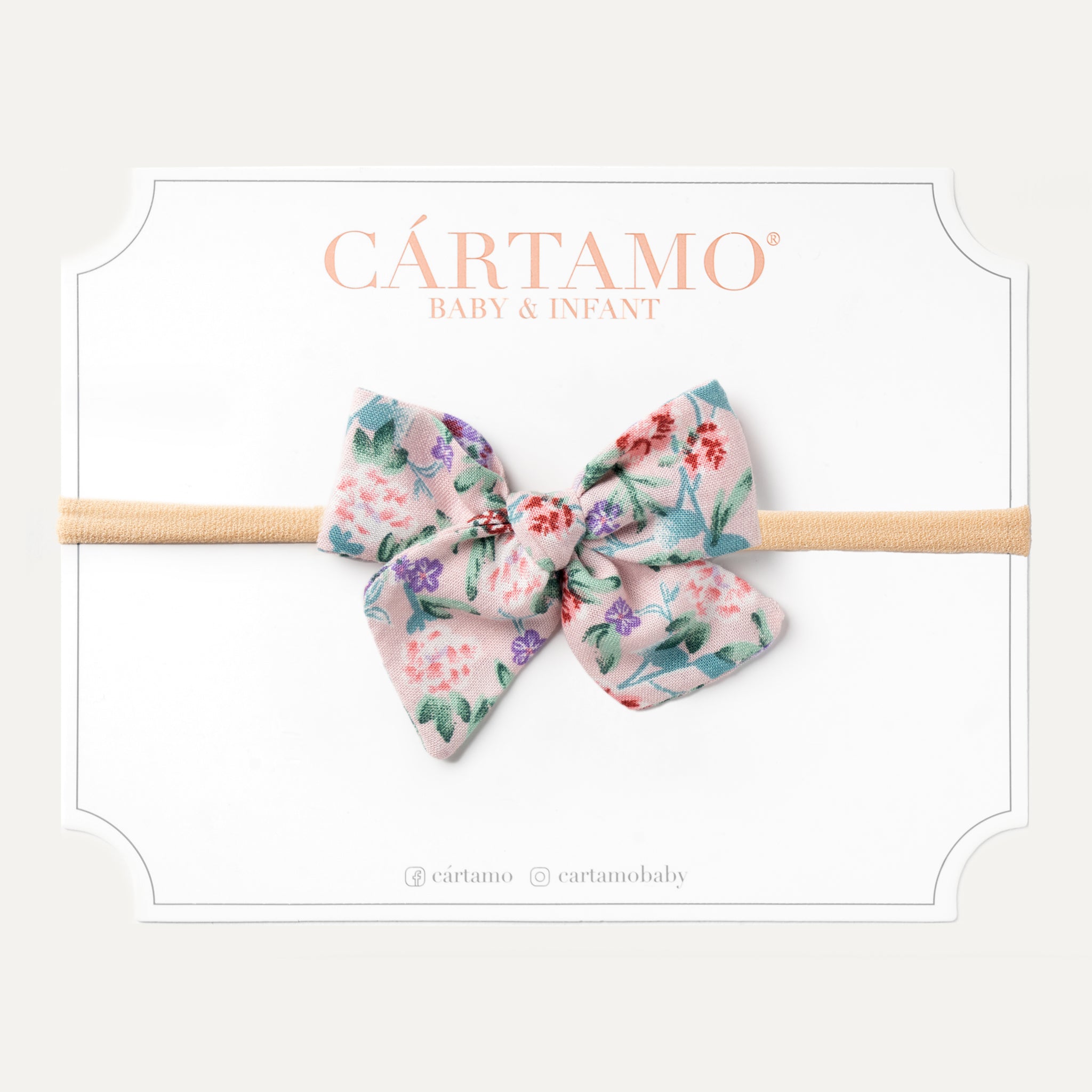 Moños estampados Primavera