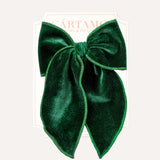 Velvet Orilla Bordada Pinza